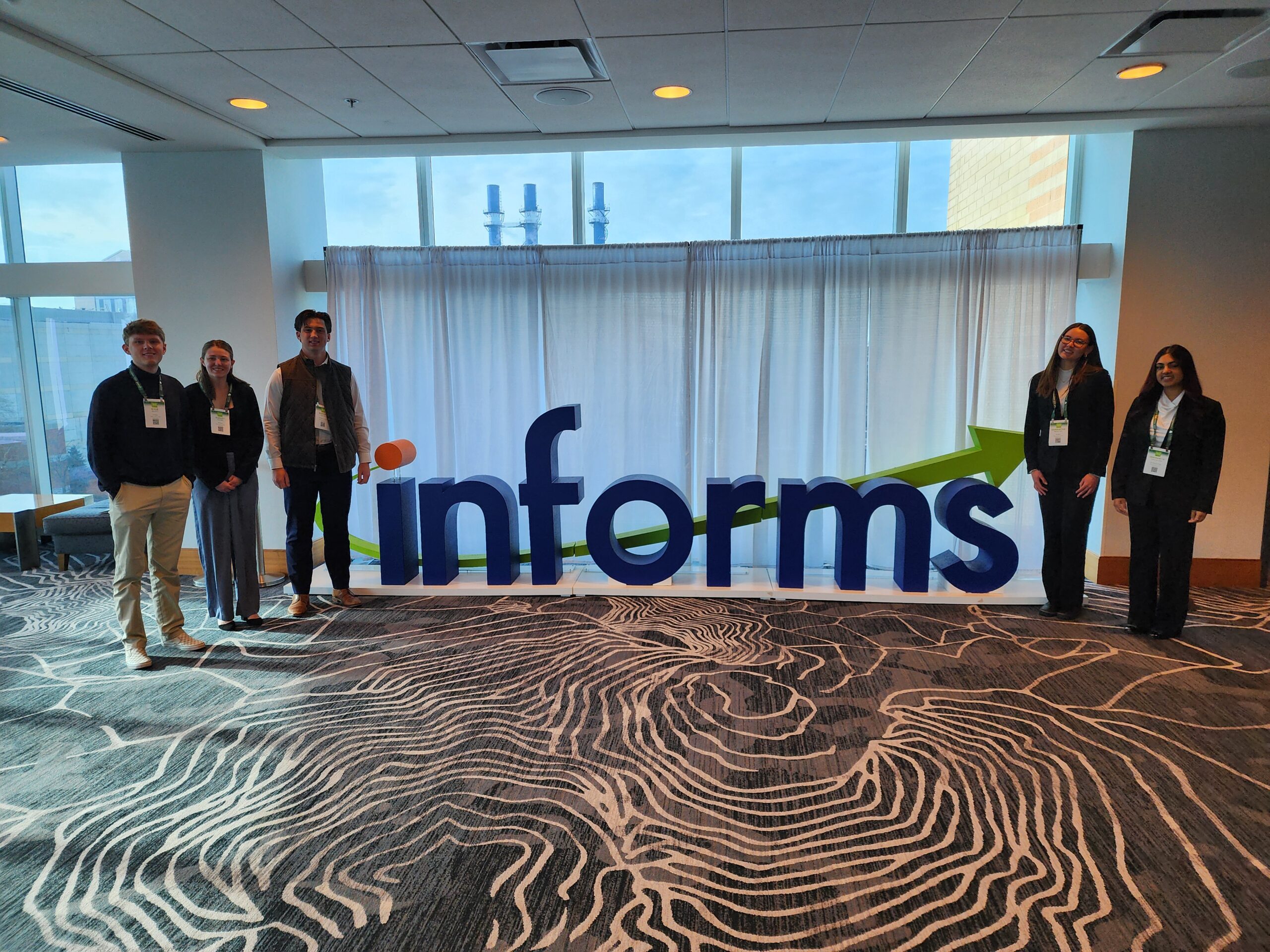 Students at Informs
